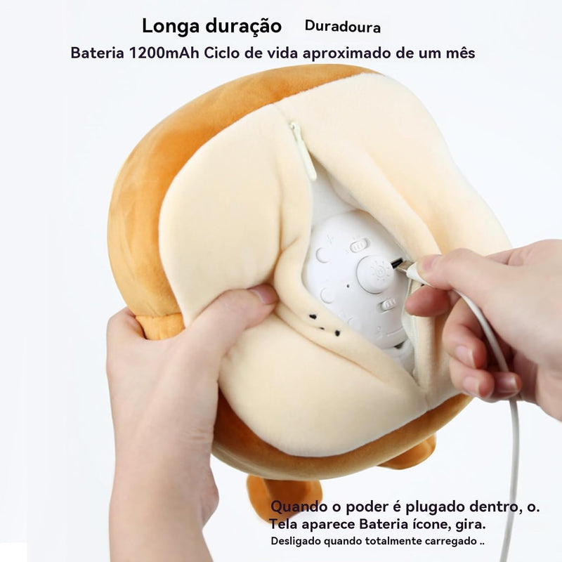 Luminária Toasty: A Torradinha Mais Fofa Que Ilumina a Noite