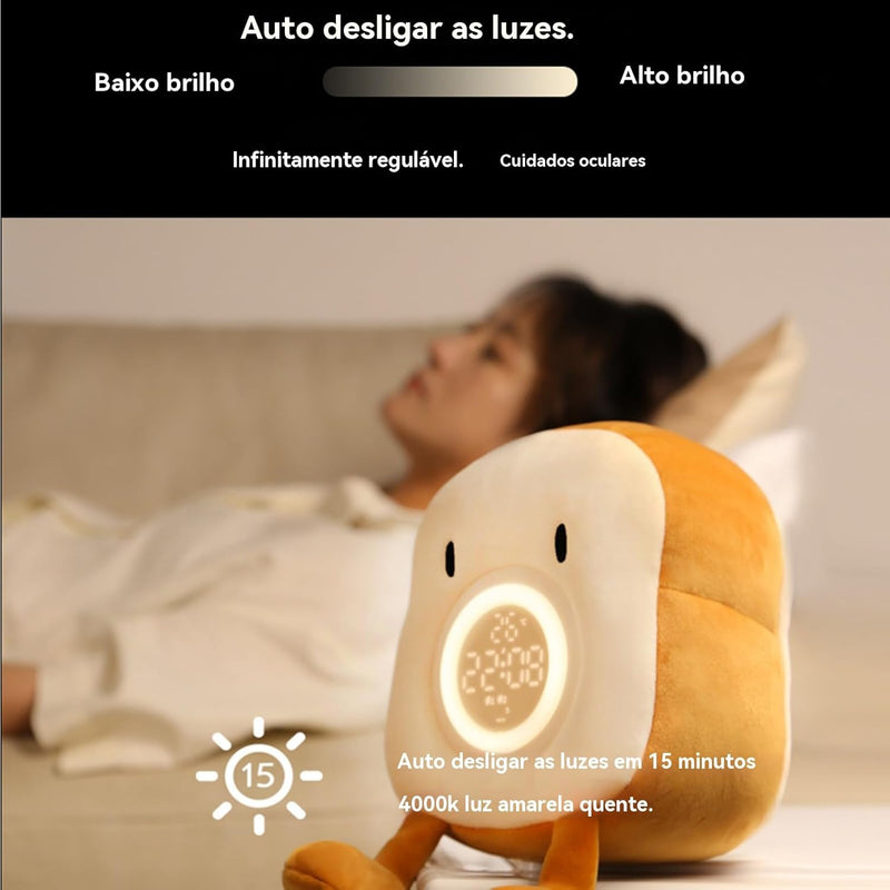 Luminária Toasty: A Torradinha Mais Fofa Que Ilumina a Noite