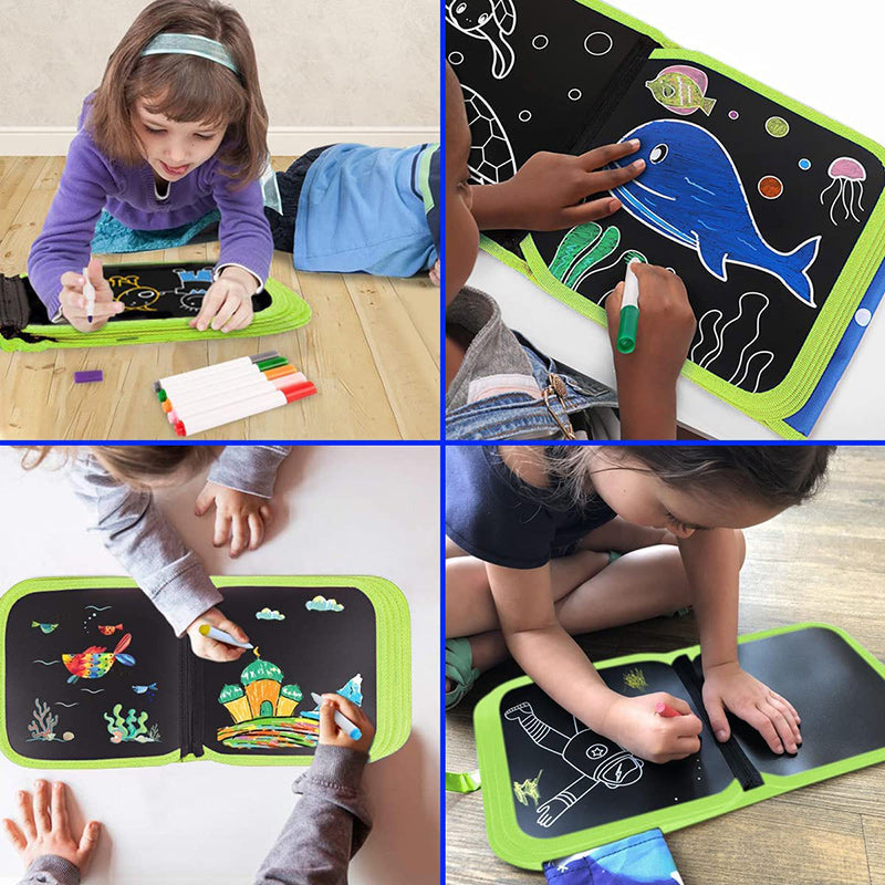 Caderno de Desenho Apagável – Desenhe sem Limites e Recomece Sempre!