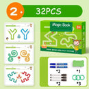 Magic Book – Caderno Infantil para Desenho e Traço que Estimula a Criatividade