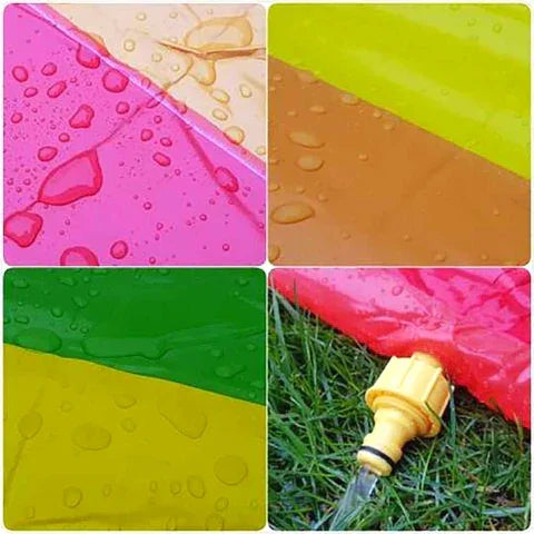 Escorregador com Jato de Água – Diversão Refrescante para os Dias de Calor!