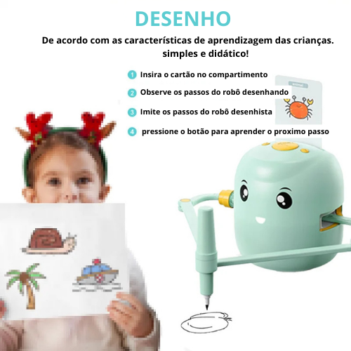 Robozito | O Robô que ensina a desenhar