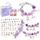 Kit de Montar Pulseiras Femininas – 63 Peças para Criar, Brilhar e Personalizar!