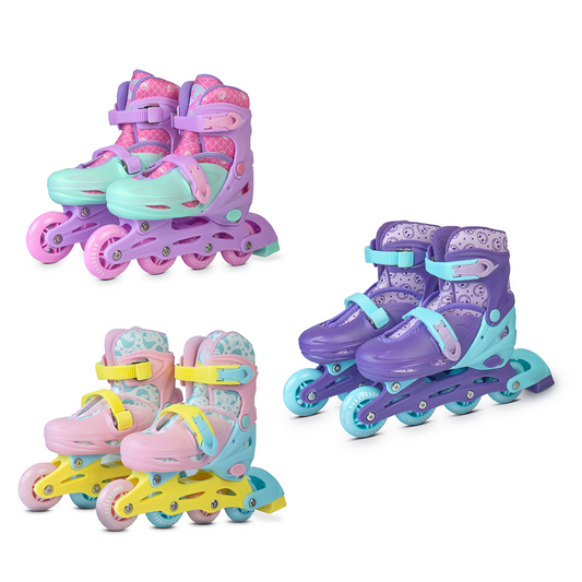 Patins Feminino Cresce Junto™ — Um Presente que Acompanha o Crescimento