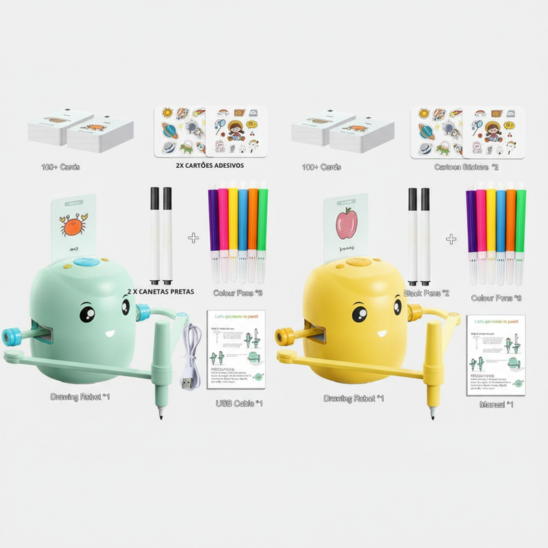 Robozito | O Robô que ensina a desenhar