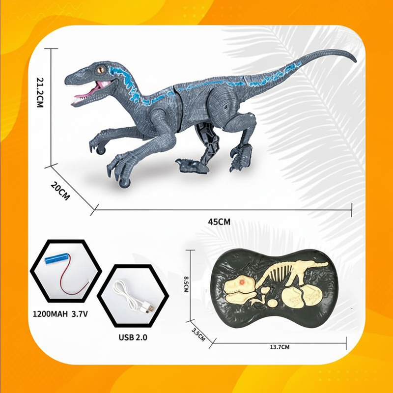 Dinossauro Raptor – Controle Remoto